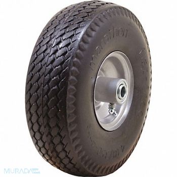 GRAINGER APPROVED Flat-Free Wheel 4 225 lb., 53CM49