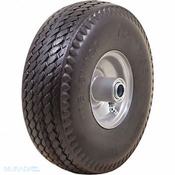 GRAINGER APPROVED Flat-Free Wheel 4 225 lb., 53CM50
