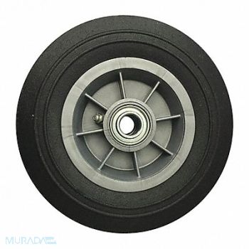 GRAINGER APPROVED Solid Rubber Wheel 8 dia 450 lb., 53CM85