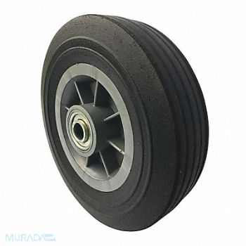 GRAINGER APPROVED Solid Rubber Wheel 8 dia 500 lb., 53CM86