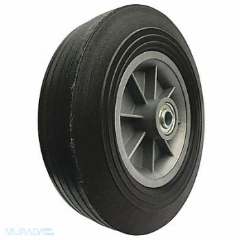 GRAINGER APPROVED Solid Rubber Wheel 4 500 lb., 53CM88