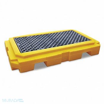 ULTRATECH Drum Spill Containment Pallet 65-1/2 L, 53CP34