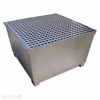 ULTRATECH Drum Spill Containment Pallet 35 H, 53CP56