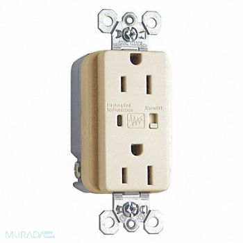 LEGRAND Receptacle Straight Blade Type 15A, 53CX55