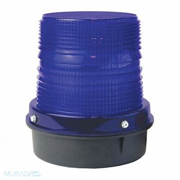 HUBBELL GAI-TRONICS Strobe Light Aluminum/Plastc Blue 120VAC, 53DE10