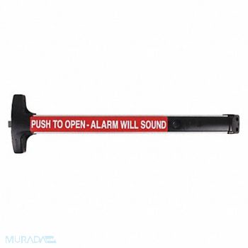 DETEX Rim Exit Device Satin Aluminum, 54PC34