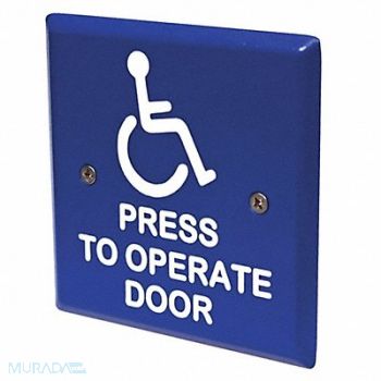 MS SEDCO Switch Plate Cover SS Powder Coated, 53DG97