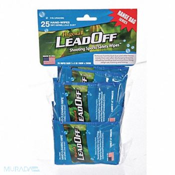 HYGENALL LEADOFF Lead Removing Wipes Bag PK4, 53DJ78