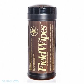 HYGENALL FIELDWIPES Toxic Metal Removing Wipes Canister PK12, 53DJ95