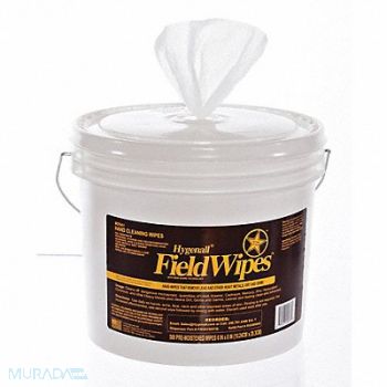 HYGENALL FIELDWIPES Toxic Metal Removing Wipes Bucket PK2, 53DJ96