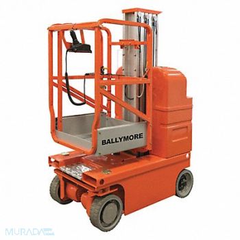 BALLYMORE Personnel Lift 330 lb Battery 24 ft., 53DN39