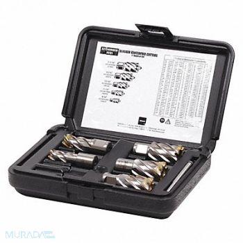 SLUGGER BY FEIN Annular Cutter Set 5pc HSS, 53DP16
