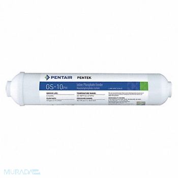 PENTAIR/PENTEK Inline Water Filter 0.5 gpm 10 H 125 psi, 53DT37