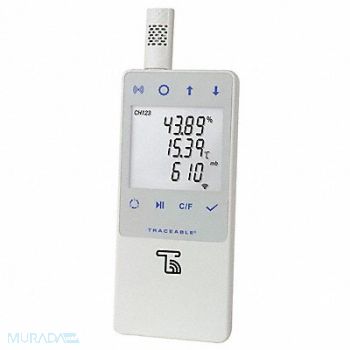 TRACEABLE Data Logging Barometer 500 to 1030 mbar, 53DU69