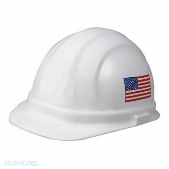 ERB SAFETY Hard Hat Type 1 Class E Pinlock White, 53EA33