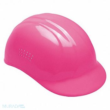 ERB SAFETY J5343 Bump Cap Baseball Pinlock Hi-Vis Pink, 53EA56