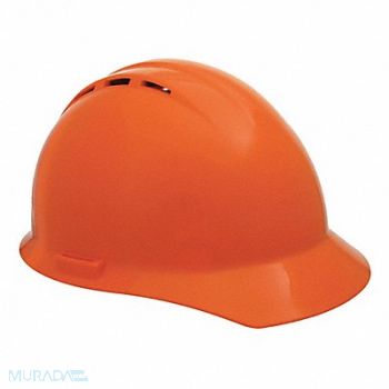 ERB SAFETY J5463 Hard Hat Type 1 Class C Hi-Vis Orange, 53EA71