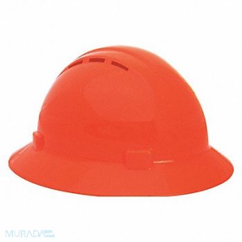 ERB SAFETY J5464 Hard Hat Type 1 Class C Hi-Vis Orange, 53EA78