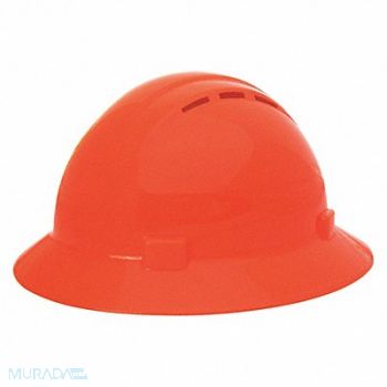 ERB SAFETY J5465 Hard Hat Type 1 Class C Hi-Vis Orange, 53EA85