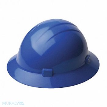 ERB SAFETY J5467 Hard Hat Type 2 Class E Ratchet Blue, 53EA91
