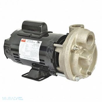 DAYTON Turbine Pump 1 HP 115 to 230V 3450 rpm, 53EC05