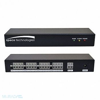 SPECO TECHNOLOGIES External Alarm Box Module Metal Black, 53EL72