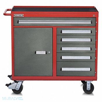 PROTO Rolling Tool Cabinet Blk Ind Prem Duty, 53GM80