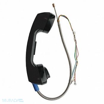 HUBBELL GAI-TRONICS Handset Kit Black Plastic, 53GV55