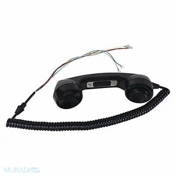 HUBBELL GAI-TRONICS Handset Kit Black Plastic, 53GV69
