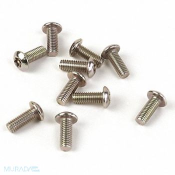 HUBBELL GAI-TRONICS Security Screws Black Steel, 53GV72