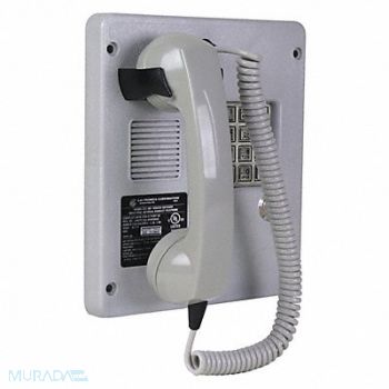 HUBBELL GAI-TRONICS Front Panel Gray Plastic, 53GV90