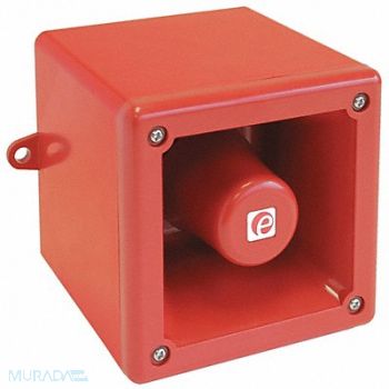 HUBBELL GAI-TRONICS Sounder Red Plastic, 53GX67