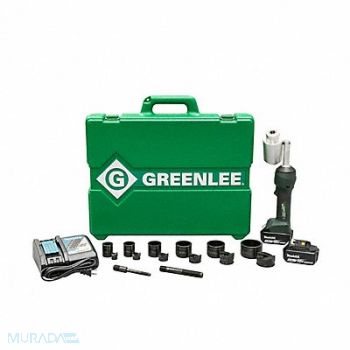 GREENLEE Knockout Tool Kit 25.9 lb Dies Included, 53JJ08