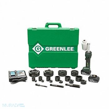 GREENLEE Knockout Tool Kit 44.2 lb Dies Included, 53JJ09