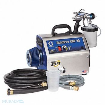 GRACO HVLP Paint Sprayer 4 Stages 1 qt. Tank, 53JT62