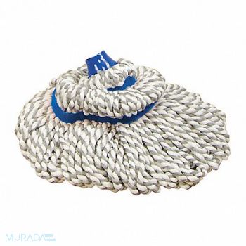 QUICKIE Wet Mop Blue Microfiber, 53JW59