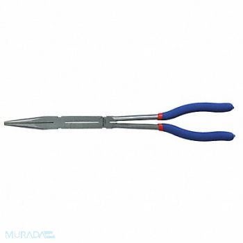 WESTWARD Long Nose Plier 13-1/2 L Serrated, 53JW96
