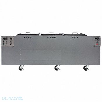 SHIRACLEAN Ultrasonic Cleaner 25 gal 220/240V 1-Ph, 53KA44