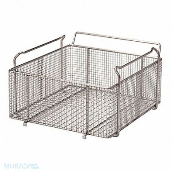 ELMA ULTRASONICS Basket 8-1/4 x 19-5/16 x 20-11/16 SS, 53KA60