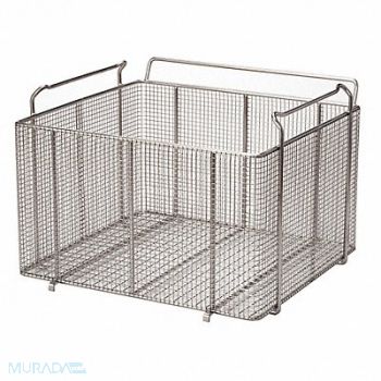 ELMA ULTRASONICS Basket 14-39/64 x 24-13/16 x 22 SS, 53KA62