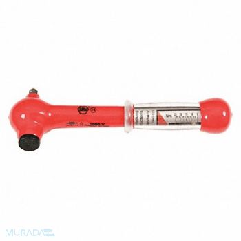 WIHA Mcrmtr Trq Wrnch 40 to 220 Nm 1/2, 53KF30