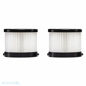 MILWAUKEE Cartridge Filter For Shop Vacuum PK2, 53KK01
