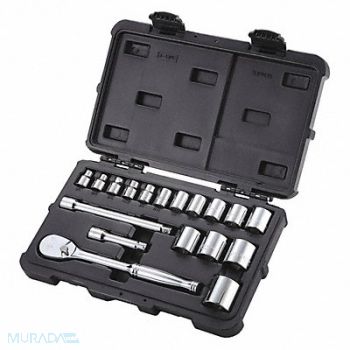 WESTWARD Skt Wrch St Chrm 12Pt 1/4 - 1 in, 53PN35