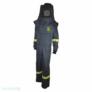 OBERON COMPANY Arc Flash Suit Kit Gray 2XL, 53PX29