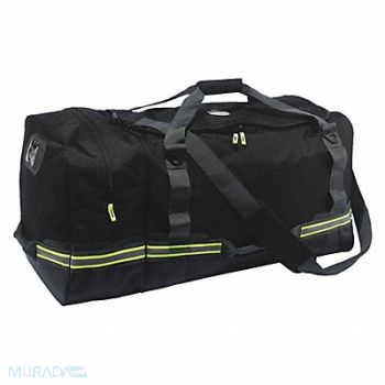 ERGODYNE Fire/Safety Gear Bag Black Polyester, 53PZ56