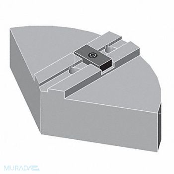 ABBOTT ALUMINUM Lathe Jaw 7/16 Aluminum, 53RD84