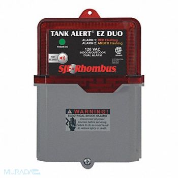 SJE-RHOMBUS Dual Level Alarm 120VAC 5A 3.8W.82dB, 53RH07