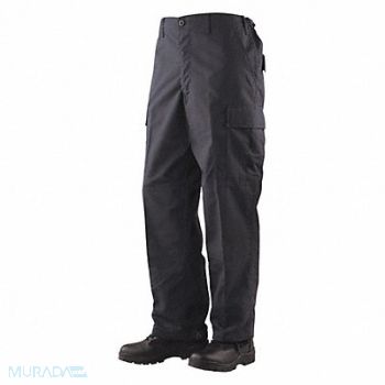 TRU-SPEC Mens Tactical Pants Size R/36 Black, 53TN89