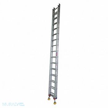 TIVOLI Extension Ladder Size 32 ft Aluminum, 53TX55
