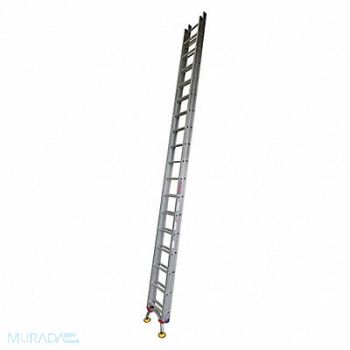TIVOLI Extension Ladder Size 36 ft Aluminum, 53TX56